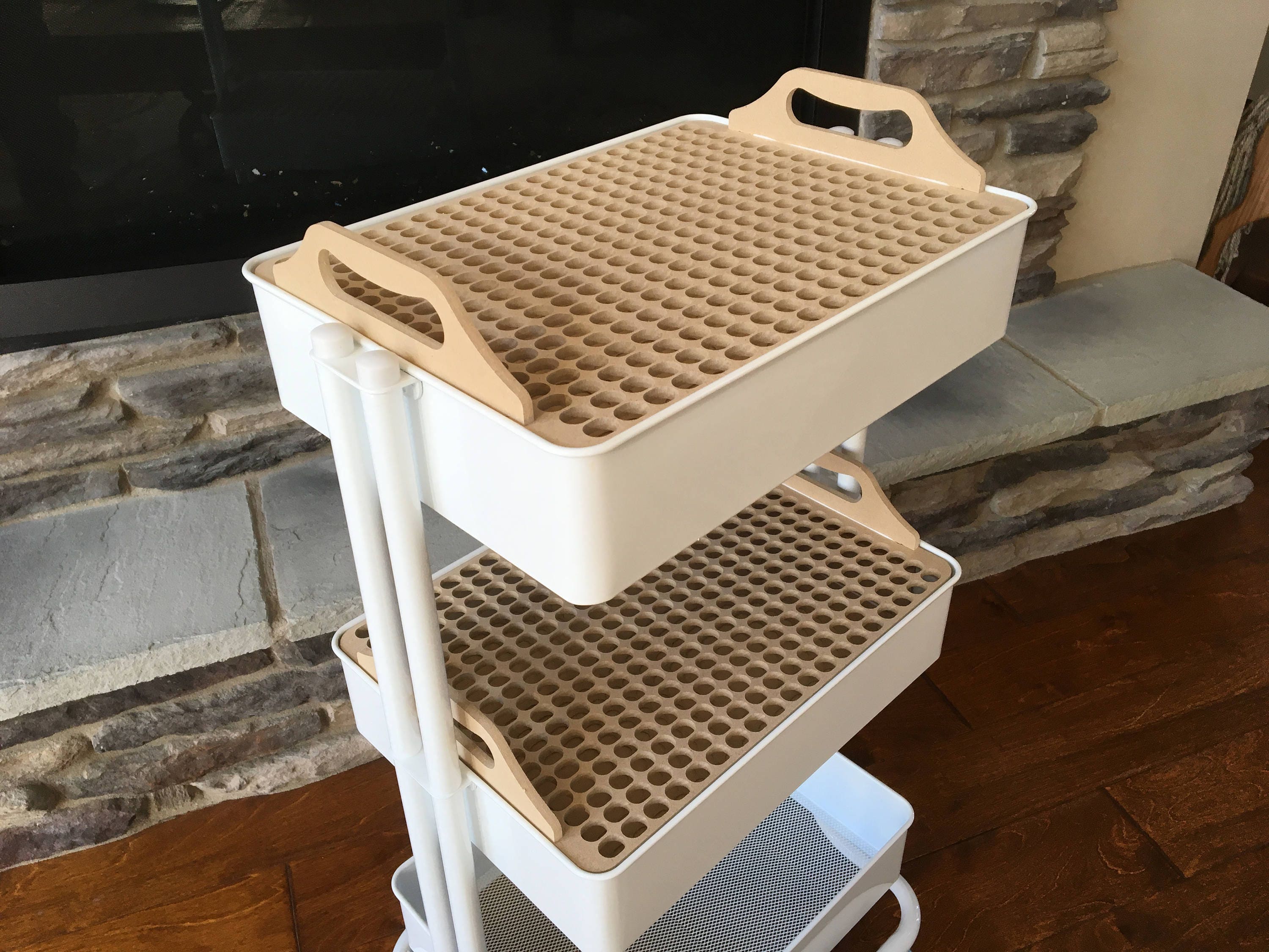 Copic Sketch Marker storage for Michael's Lexington cart