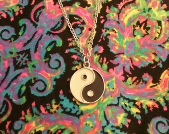 Tunic length stainless steel chain custom charm necklace