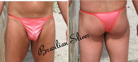 Men S String Bikini Brief Flat Front Brazilian Sliver