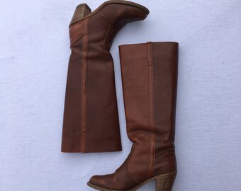 70s Vintage Dex Riding Boots