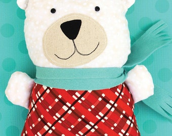 Barry Cold Polar Bear Softie PDF Sewing Pattern