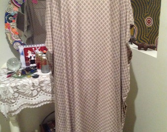 TAUPE/Caftan/dress/kaftan/ Long dress/ Plus size dress/size AU 14-24/Plus size clothing/ oversized dress/ Casual dress/Party dress