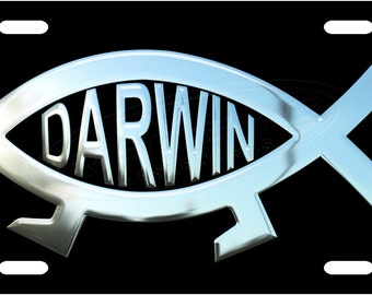 Darwin License Plate Tag