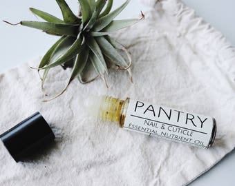 Nail + Cuticle Essential Oil - healing, nourishing cuticle oil | jojoba + sweet almond oil | hand moisturizer