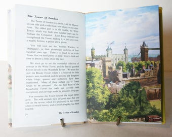 Ladybird Book Of London 1961 Vintage Book with Illustrations Travel Hardback UK England guide