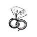 Engagement Ring Balloon, Diamond Ring Balloon, I Do Jumbo 30" Balloon, Bachelorette Party, Girls Party Balloon - Party and Event Supplies