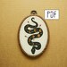 PDF pattern - Moon Phases - Constellation - Stars Snake Hand Embroidery Pattern with Arrow details Hoop Art (PDF modern embroidery pattern)