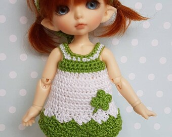 PukiFee/ Lati Yellow 4 Pc Outfit Set Shamrock Galore