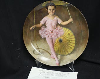 John Mc Clleland Reco Katie the Tightrope Walker Plate 1982