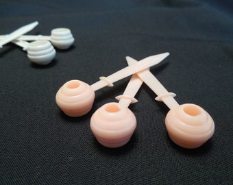 Vintage "Birthday" Candleholders