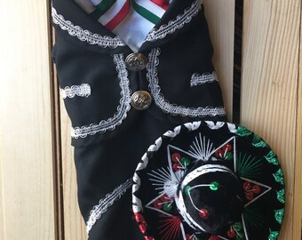 Mariachi Dog Costume/ Mariachi Outfit for dogs/ Mexican dog costume/ Mariachi dog/ Cinco de Mayo dog costume