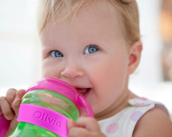 Personalized Sippy Cup Labels & Baby Bottle Labels (3 PACK)