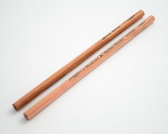 Two Mitsubishi 9800EW recycled writing pencils