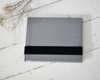Custom Scrapbook Album, a Beautiful Personalized Keepsake - Velvet Sash design by ClaireMagnolia