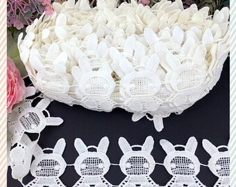 lace, cotton, rabbit, sell by meters