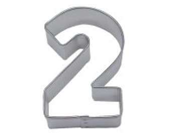 Number 2 Cookie Cutter