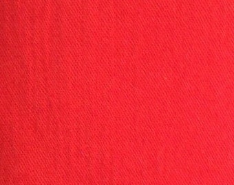 Orange Cotton Voile Fabric - 2 Yards