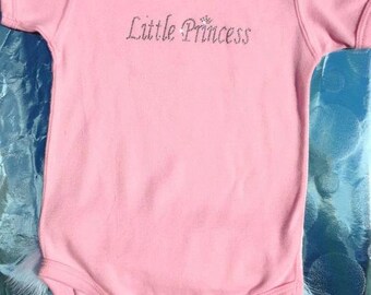 24M Little Princess Bodysuit, 2T, 24M Pink, Little Princess