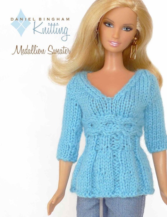 barbie knitting