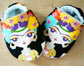 Frida Kahlo Inspired Baby/Kid Shoes