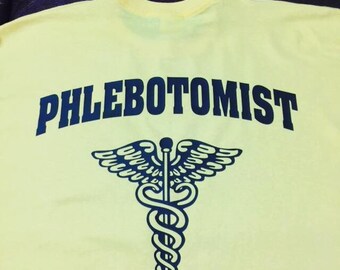 Phlebotomist Shirt, Nurse Shirt, Doctor Shirt, Medical Field shirt, Blood, needles, helping people, Medical Symbol