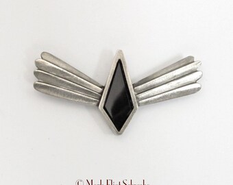 Fleet Commanders Insignia military style double tac pin