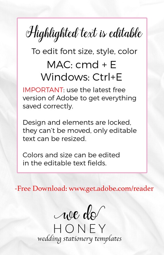 wedding bar menu templates free