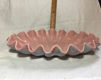 Royal Haeger Scalloped Ceramic Dish