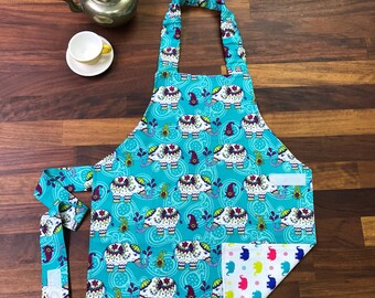 Montessori child apron 2-3 years
