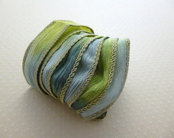 Silk Ribbon hand-dyed color N ° 1051