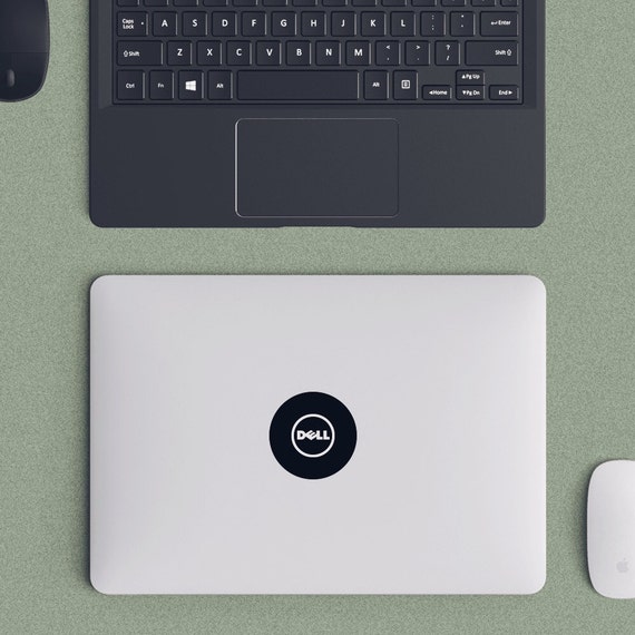 dell vs apple laptop sticker dell vs apple laptop sticker