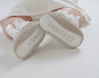 WHITE baby shoes, IVORY baby shoes, ivory white baby christening shoes, baptism shoes, custom baby shoes, baby dress shoes, baby name shoes