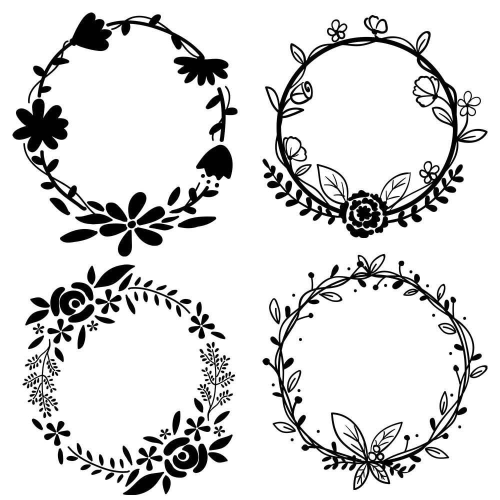 Rustic Christmas Wreath Coloring Page Rustic Christmas Wreath Coloring Page