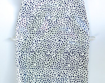 Waterproof Apron - Toddler and Primary - Navy and White