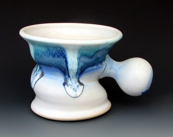 STONEWARE SHAVING MUG #11 - Ceramic Shaving Mug - Ceramic Shaving Bowl - Shaving Cup - Shaving Accessories - Shaving Supplies - Shaving Soap