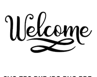 Download Welcome svg | Etsy