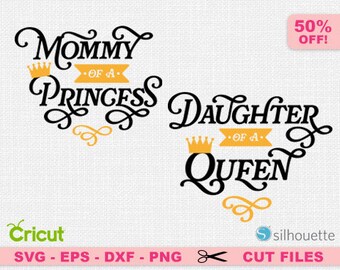 Download Mother of a princess | Etsy
