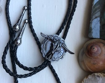BOLO TIE ox head