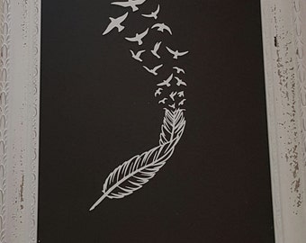 Birds From a Feather Decal