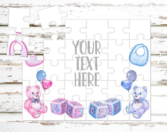 Create Your Own Puzzle - Pregnancy Announcement - Custom Puzzle - Personalized Puzzle - Announcement Ideas - Wedding Announcement - CYOP0161