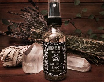 Sacred Space All-Natural Altar Spray - Sage Smudge Spray