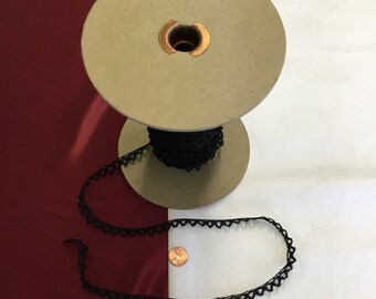 Vintage Woven Black Trim (by the yard)