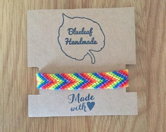 Rainbow/Pride Friendship Bracelet