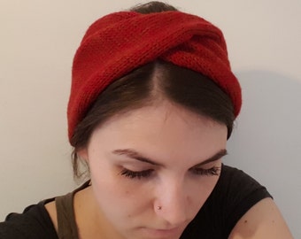 Headband, made of soft merino wool
