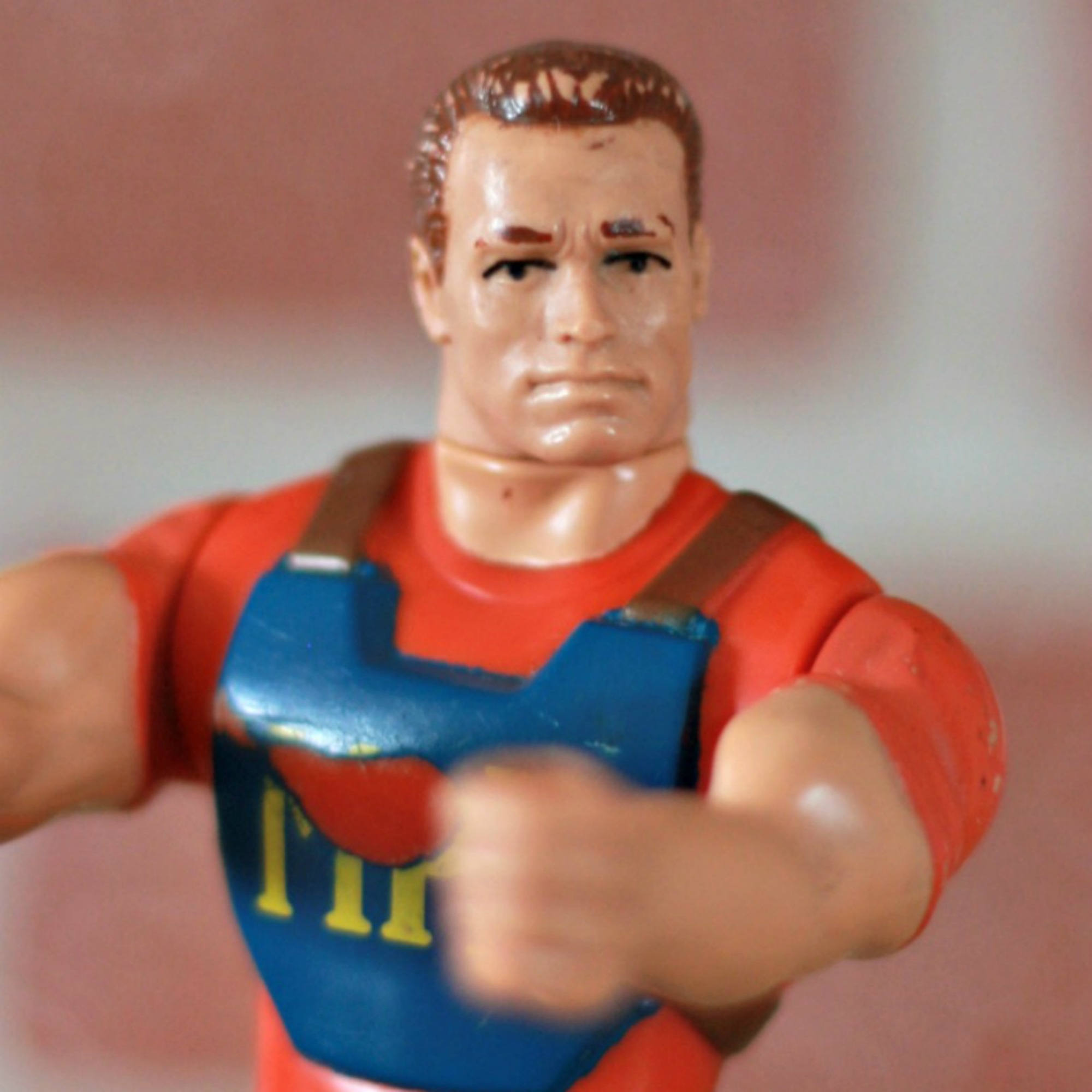 Last action hero action figure 1993 Arnold figure 90's