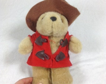 Vintage Paddington Bear Stuffed Bear Plush Paddington Bear 1996