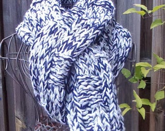 Wool scarf man or woman