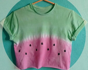 Watermelon Crop Top Tshirt