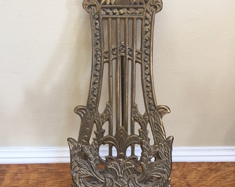 Brass Easel Plate Picture Stand