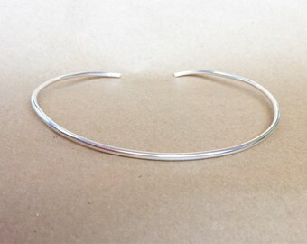 Sterling Silver choker, boho choker necklace, choker, Sterling silver collar necklace, gifts women